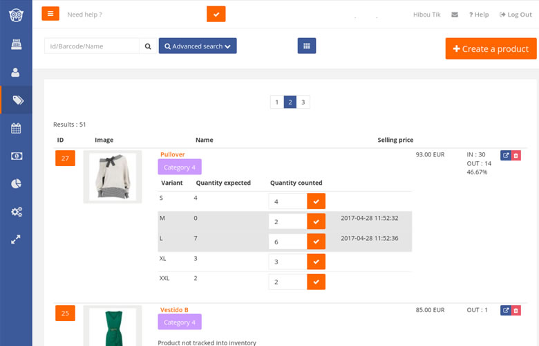 completing inventory counts and valuing inventory hiboutik free stock counts